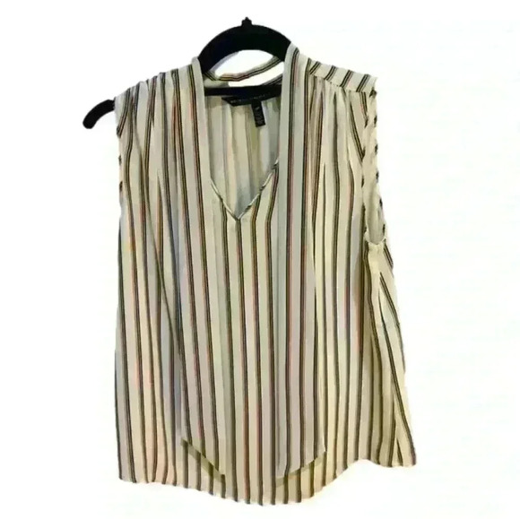 WHBM - sleeveless office top (0P) - Picture 1 of 2
